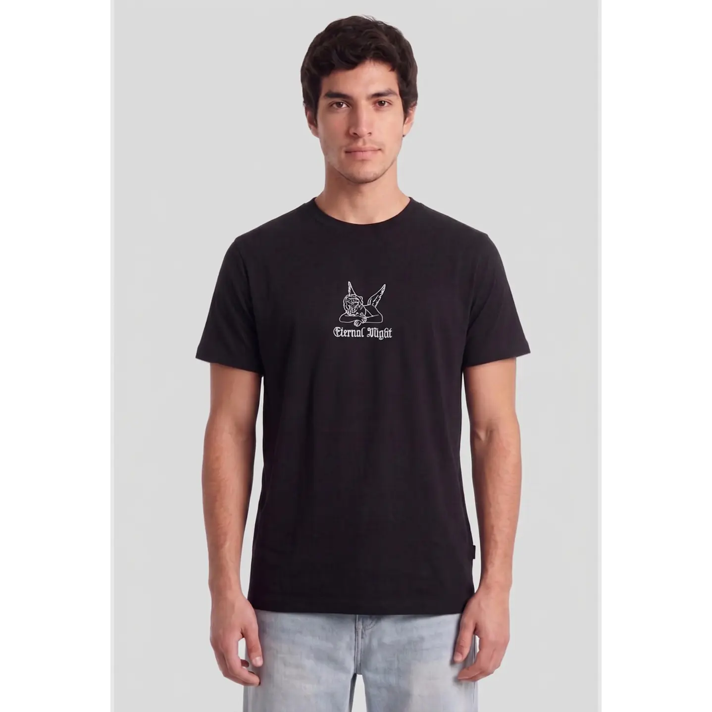 Polera Eternal Hombre Negro 1