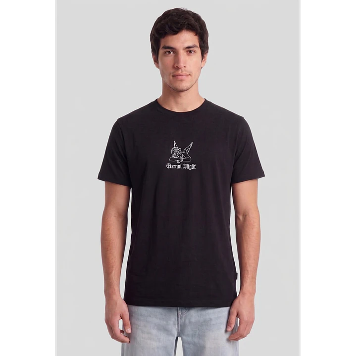 Polera Eternal Hombre Negro 1