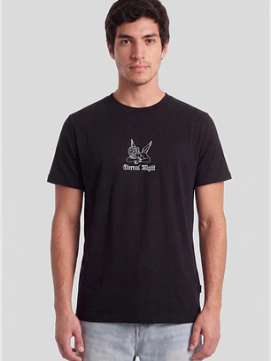 Polera Eternal Hombre Negro