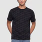 Polera Long Beach Hombre Negro - Miniatura 1