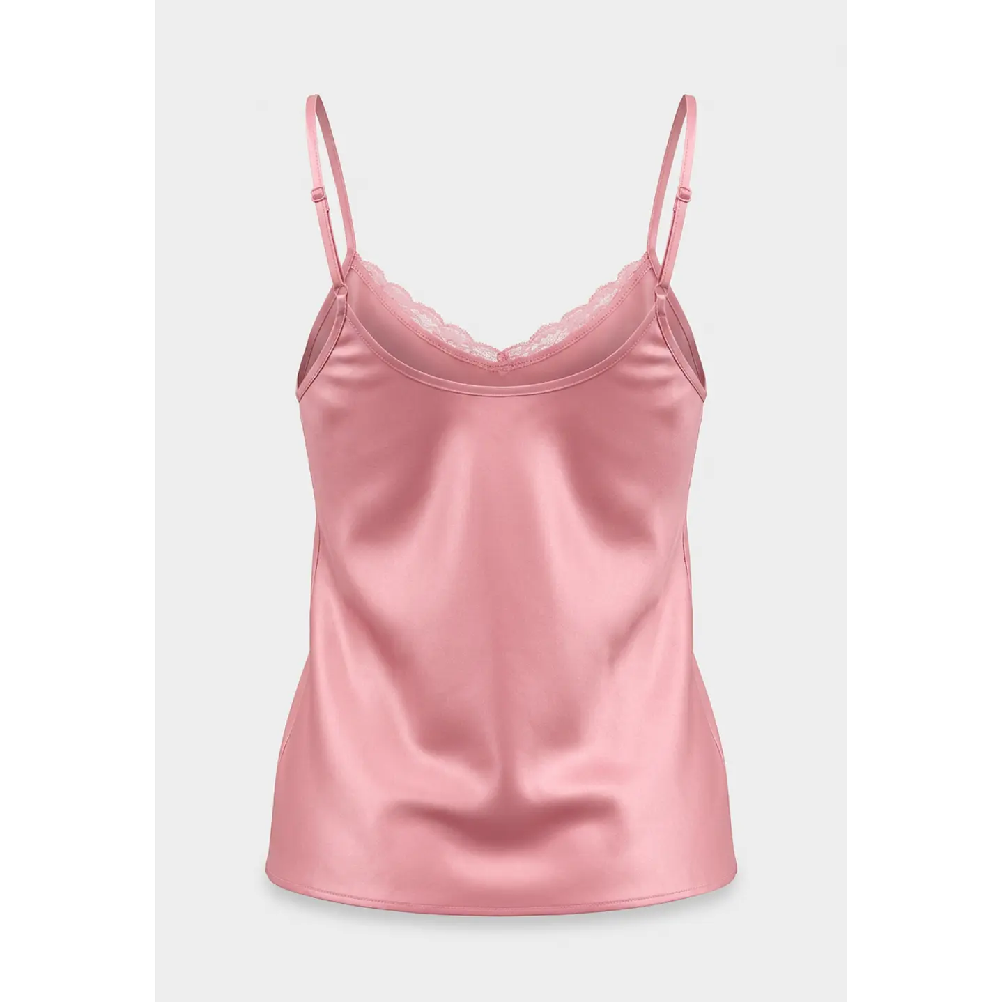 Pijama Corto Satin Mujer Rosado 3