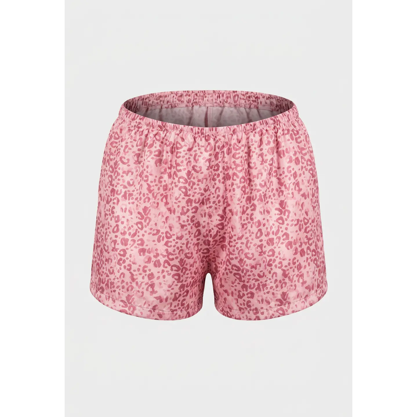 Pijama Corto Satin Mujer Rosado 5