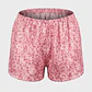 Pijama Corto Satin Mujer Rosado - Miniatura 5