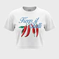 Polera Flor Lola Blanco - Miniatura 1