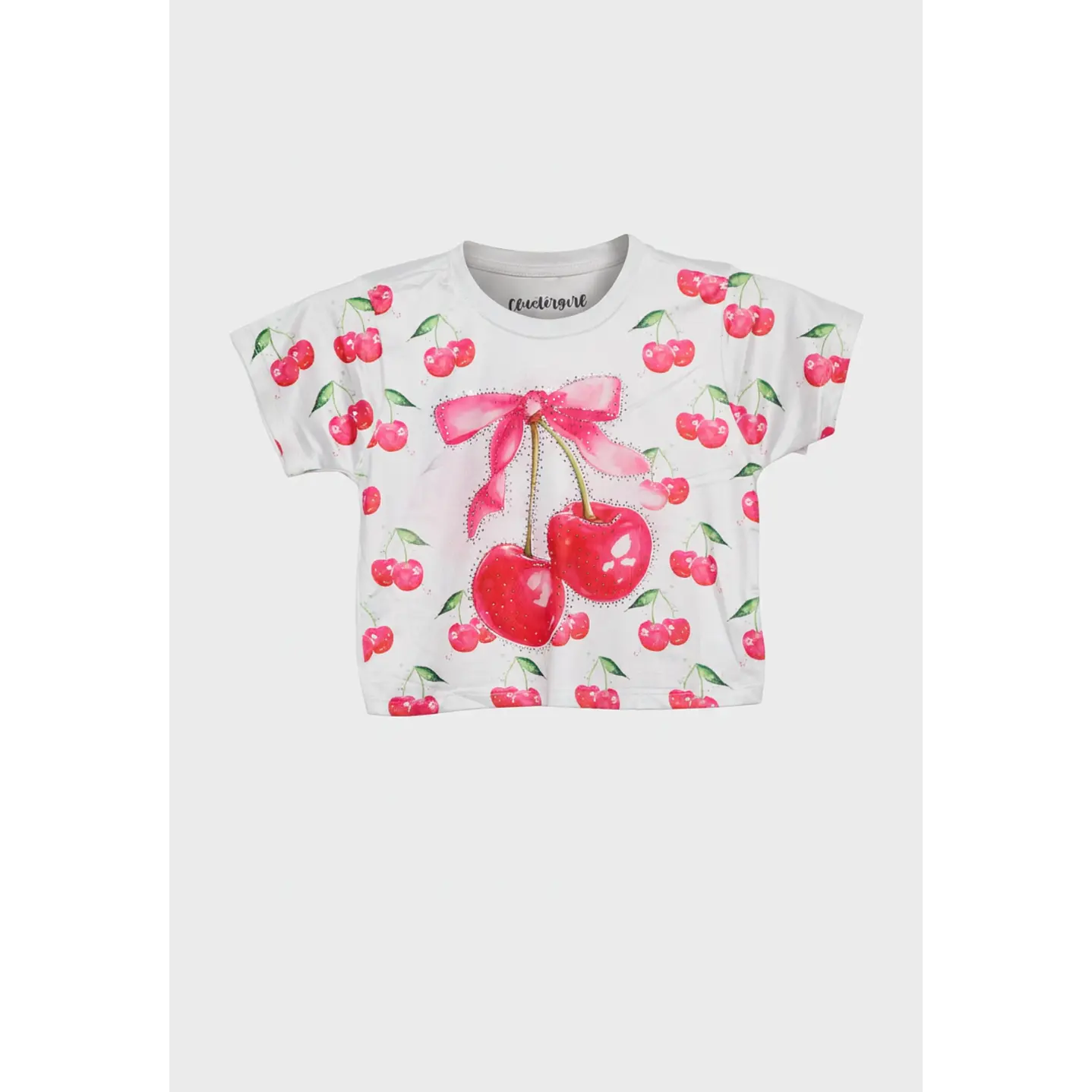 Polera Soft Fantasía Niña Blanco 1