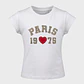 Polera Paris Lola Blanco - Miniatura 1