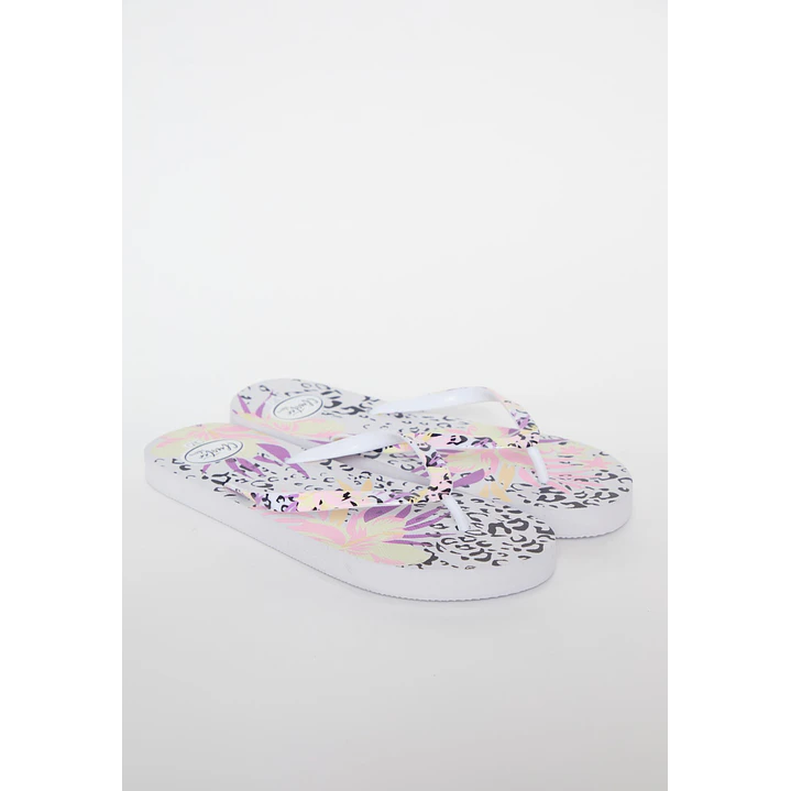 Hawaiana Flor Mujer Turquesa 1