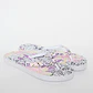 Hawaiana Flor Mujer Turquesa - Miniatura 1