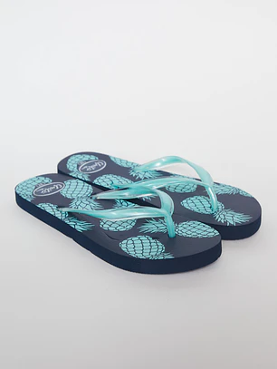 Hawaiana Piña Mujer Turquesa