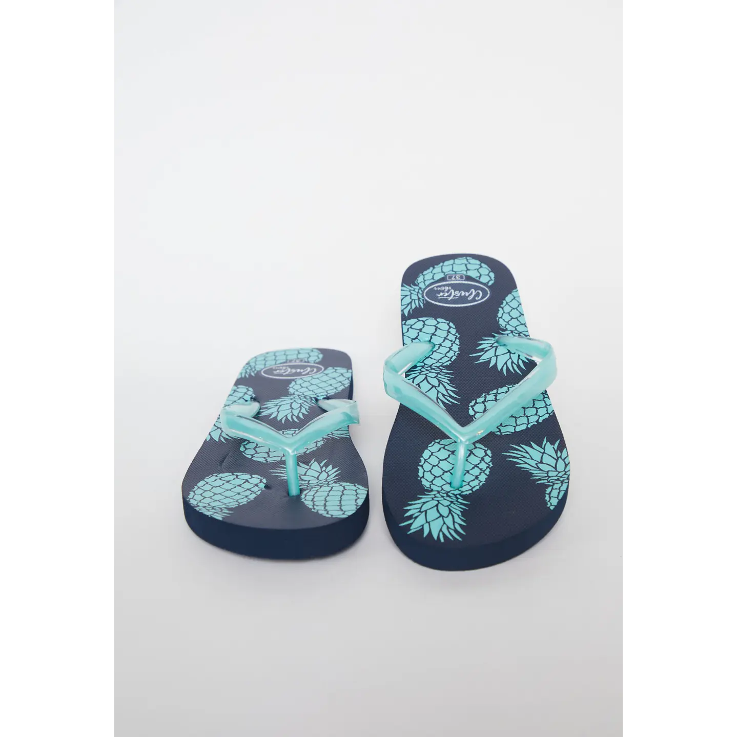 Hawaiana Piña Mujer Turquesa 2