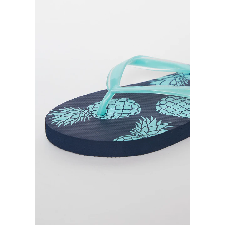 Hawaiana Piña Mujer Turquesa 3