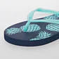 Hawaiana Piña Mujer Turquesa - Miniatura 3