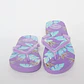 Hawaiana Hojas Mujer Morado - Miniatura 2