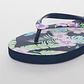 Hawaiana Print Mujer Negro - Miniatura 3