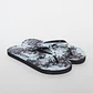 Hawaiana Floral Mujer Negro - Miniatura 1