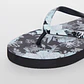 Hawaiana Floral Mujer Negro - Miniatura 3