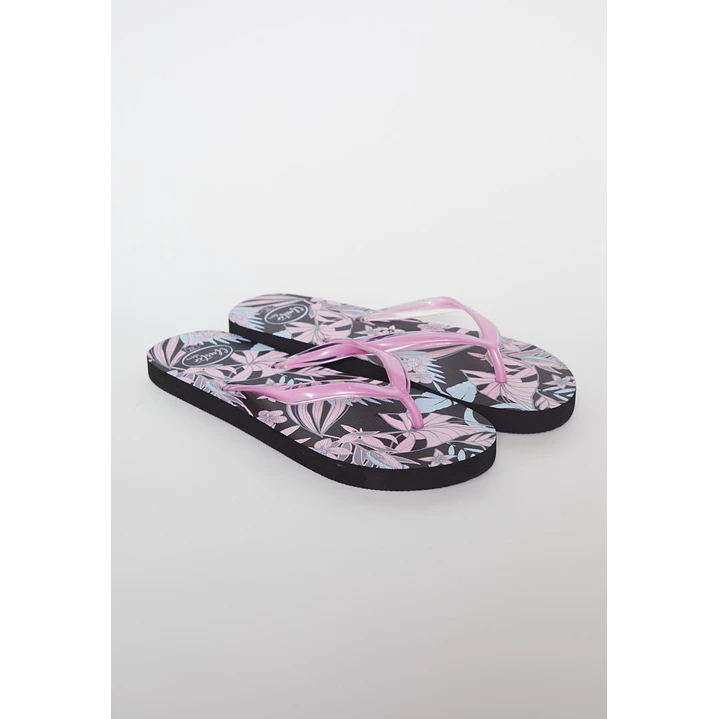 Hawaiana Floral Mujer Rosado 1