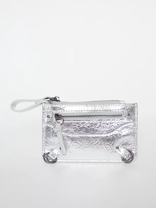 Billetera Mujer Plateado