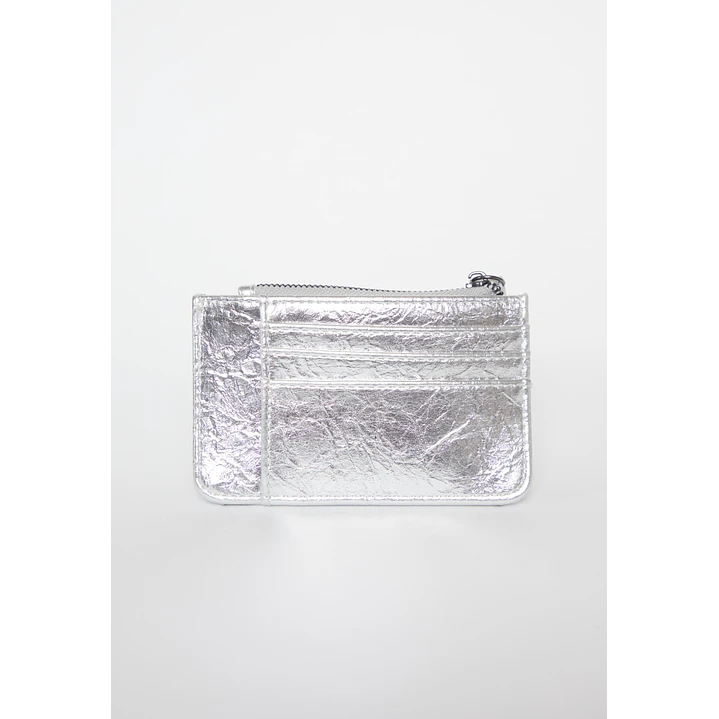 Billetera Mujer Plateado 3