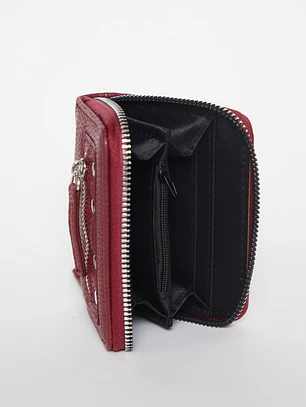 Billetera Tachas Mujer Café