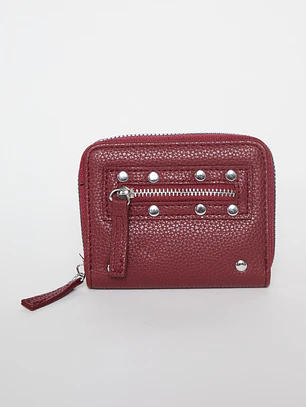 Billetera Tachas Mujer Café