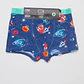 Boxer Bipack Medio Niño Azul - Miniatura 2