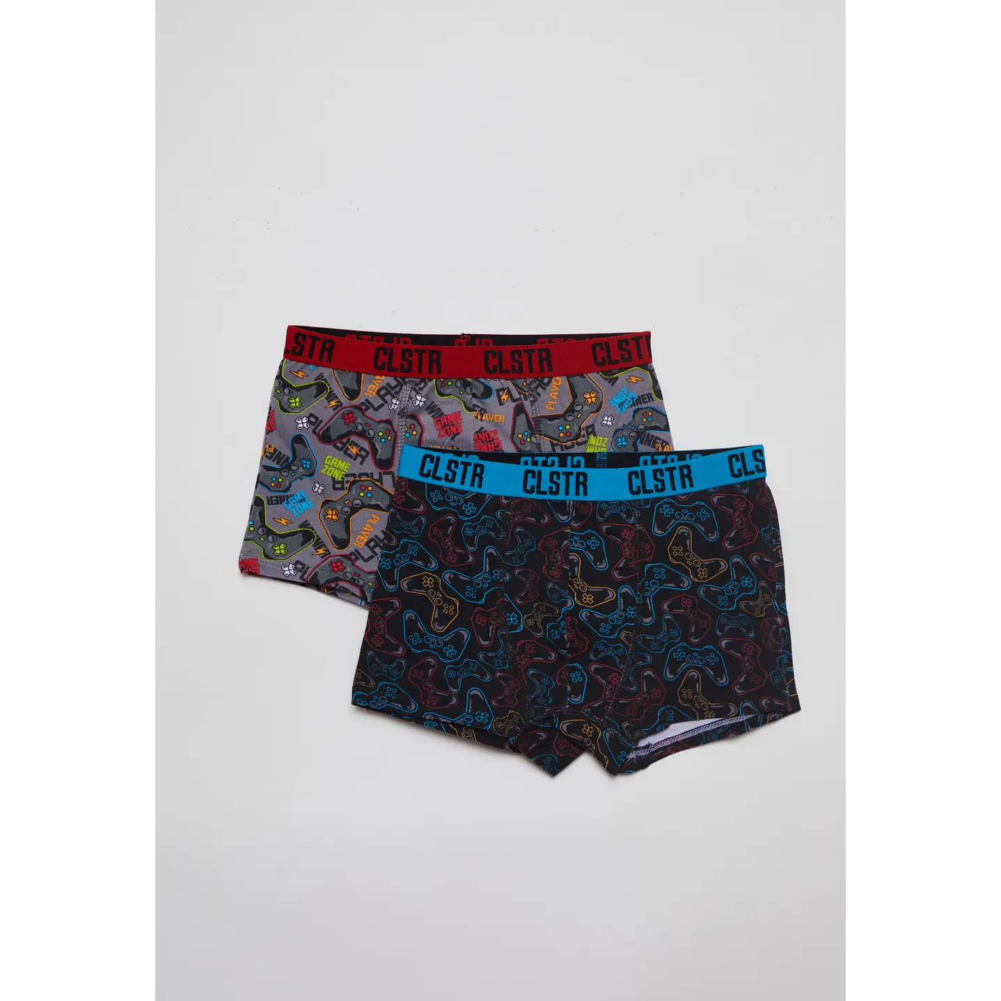 Boxer Bipack Medio Niño Negro 1