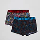 Boxer Bipack Medio Niño Negro - Miniatura 1