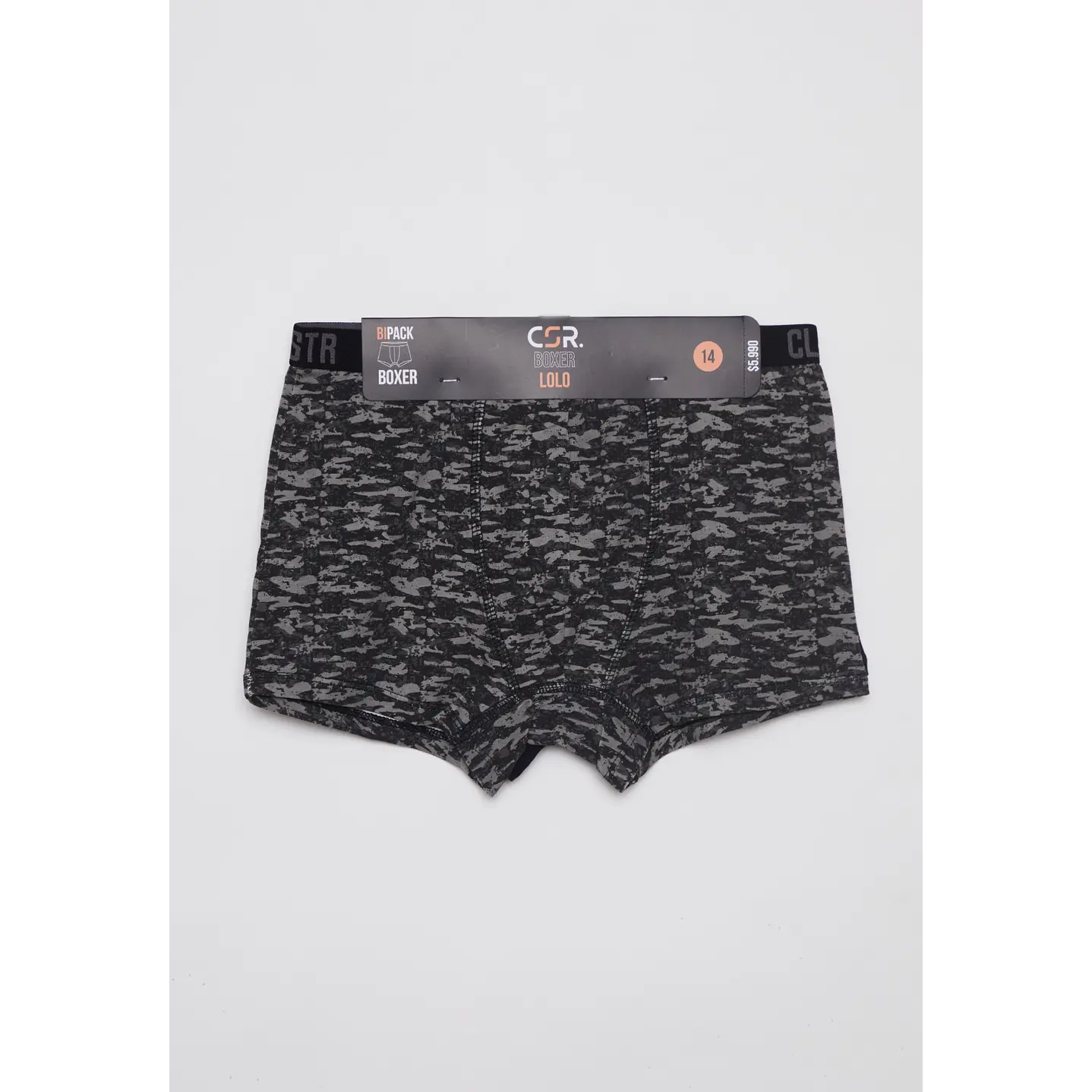 Boxer Bipack Medio Lolo Negro 2