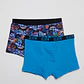 Boxer Bipack Medio Lolo Azul - Miniatura 1