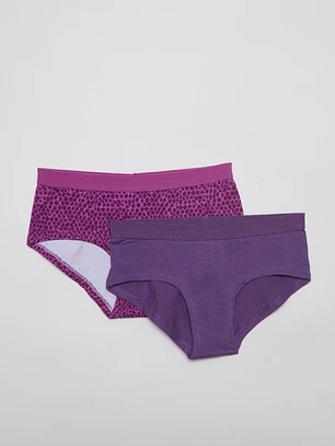 Calzón Pantaleta Mujer Morado