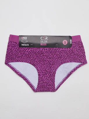 Calzón Pantaleta Mujer Morado