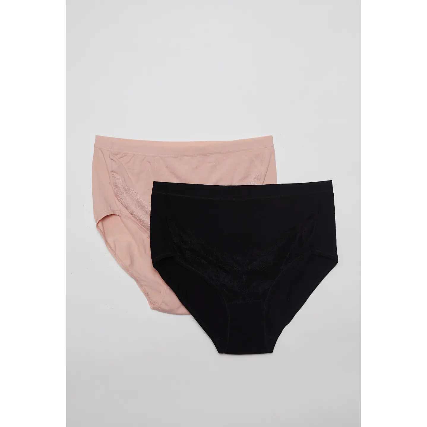 Calzón Bipack Maxi Mujer Negro 1