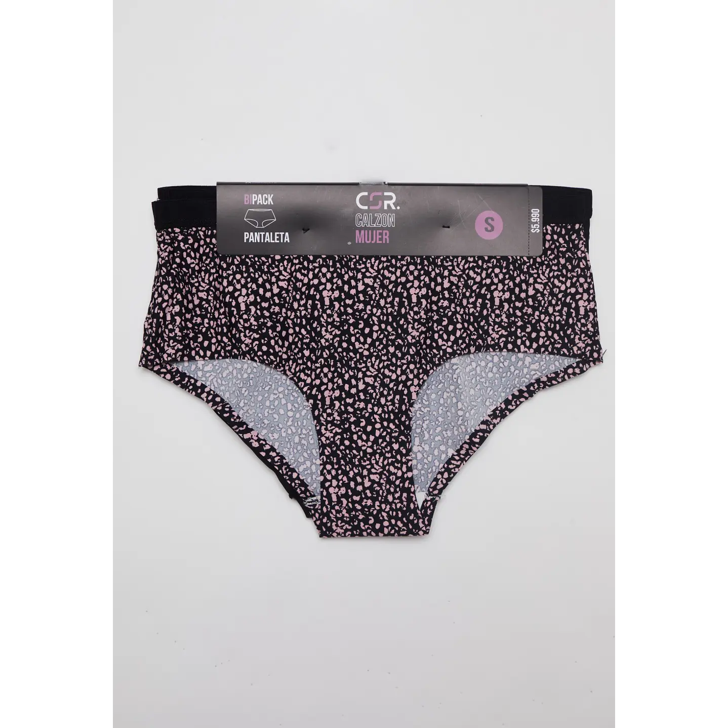 Calzón Bipack Micro Mujer Negro 2