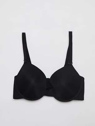Sosten Padding Microfibra Mujer Negro