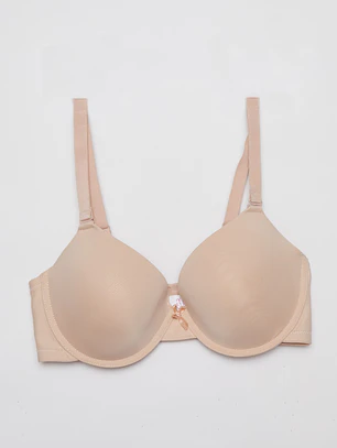 Sosten Padding Microfibra Mujer Negro