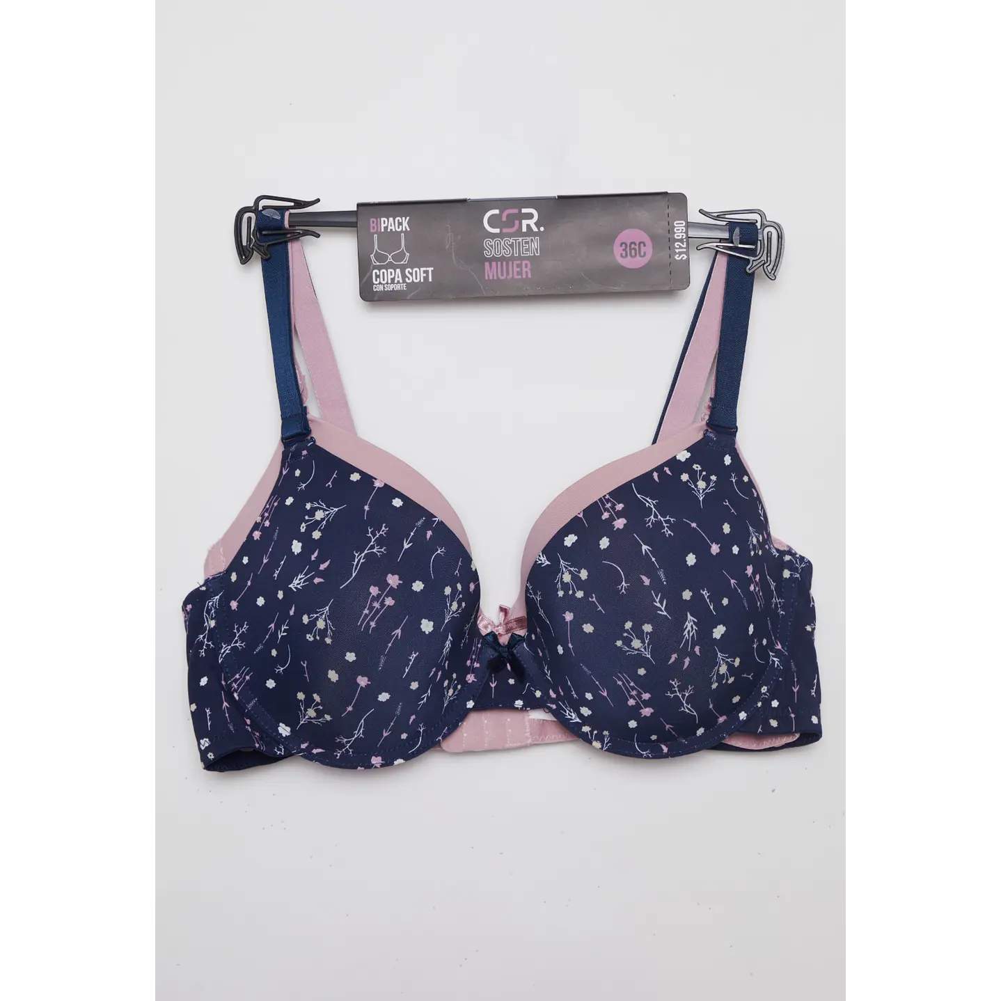 Sostén Padding Mujer Rosado 5