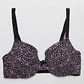 Sostén Padding Mujer Negro - Miniatura 2
