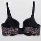 Sostén Padding Mujer Negro - Miniatura 4
