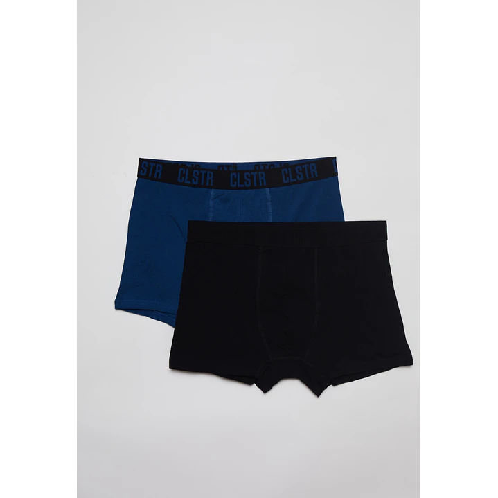 Boxer Bipack Medio Hombre Negro 1