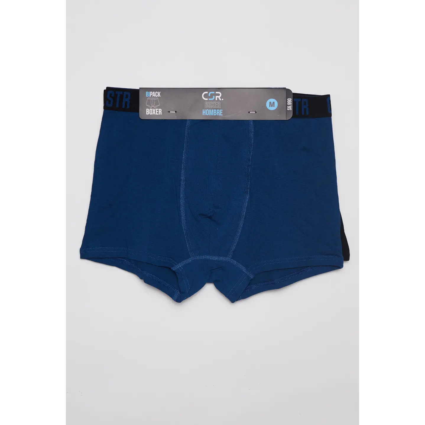 Boxer Bipack Medio Hombre Negro 2