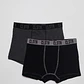 Boxer Bipack Medio Hombre Negro - Miniatura 1