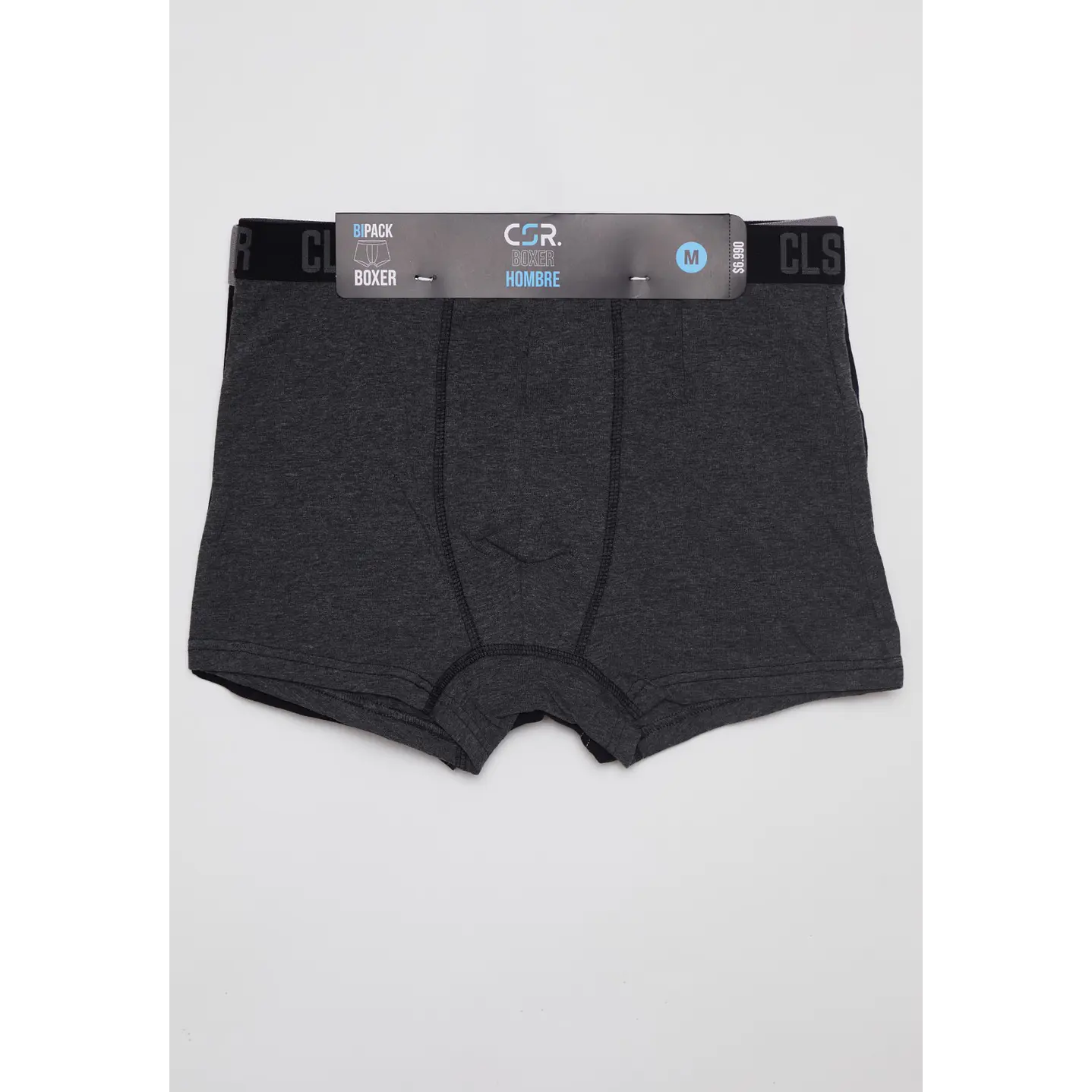 Boxer Bipack Medio Hombre Negro 2