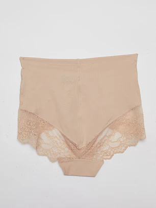 Calzón Maxi Mujer Beige