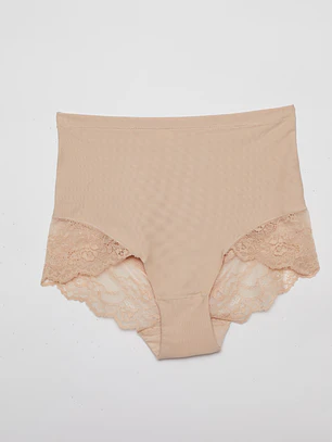 Calzón Maxi Mujer Beige