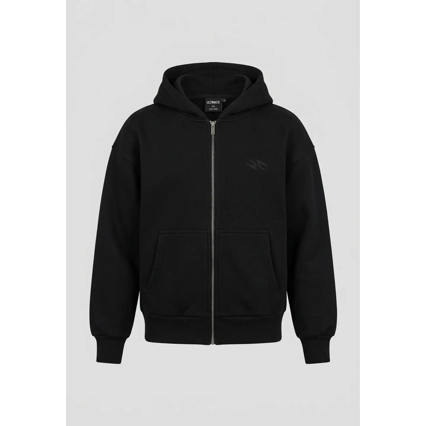 Polerón Boxy Hombre Negro 1