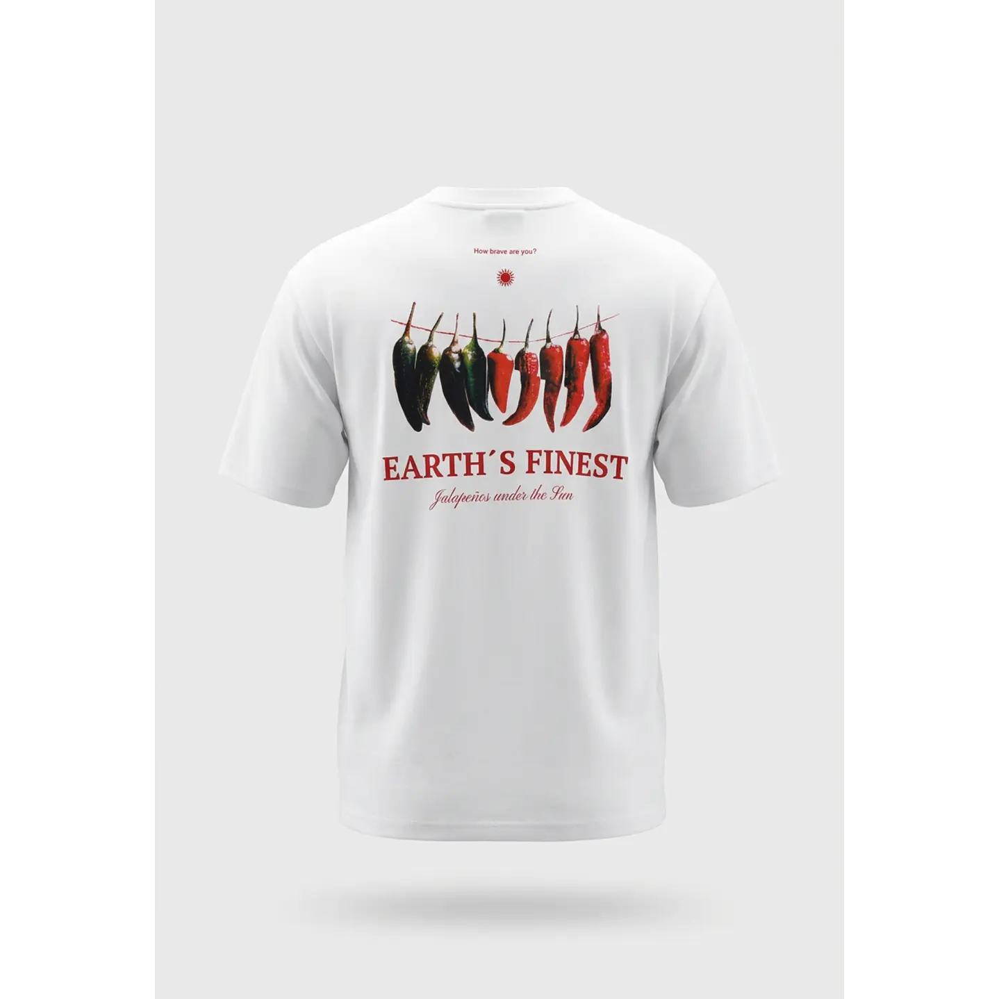 Polera Aji Hombre Blanco 1
