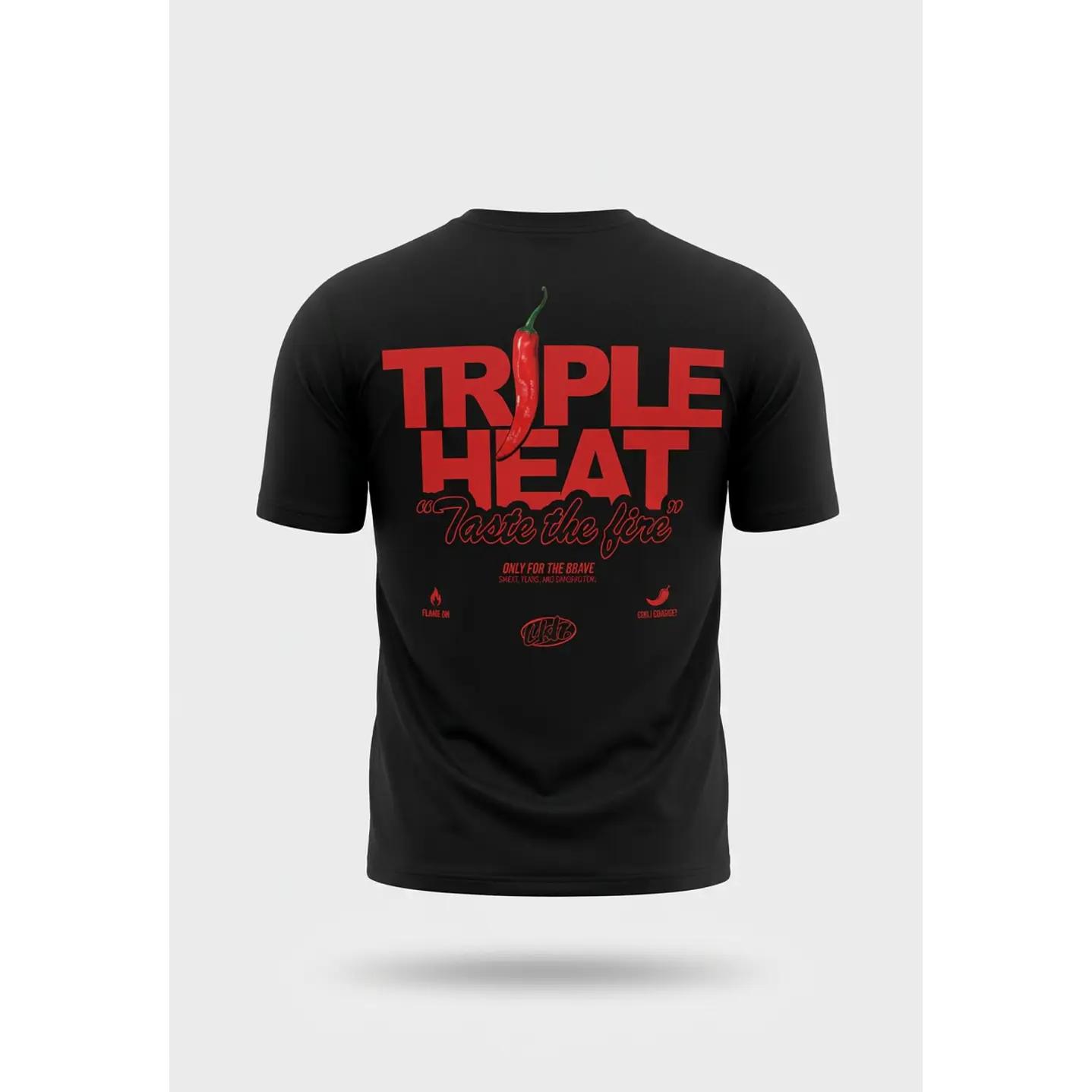 Polera Aji Hombre Negro 1