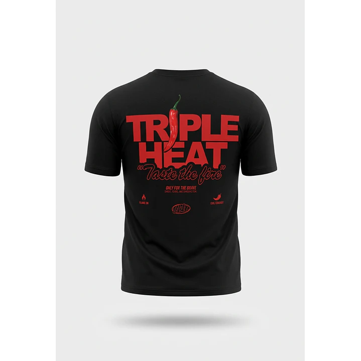 Polera Aji Hombre Negro 1