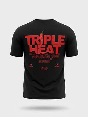Polera Aji Hombre Negro